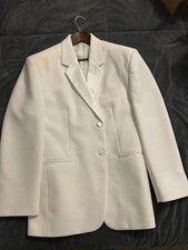 White dinner jacket tuxedo white jacket 40R