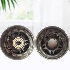 2X MICRO MAXI SCOOTER REPLACEMENT REAR WHEELS - Incl Rubber Sealed Bearings New