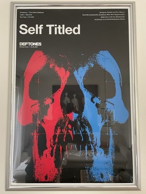 Deftones Self Titled Serigraph Poster - Limited Edition Chino Private Music