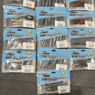 Z-Man Kicker crabz/Minnowz/Pro crawz
