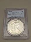 2006-P $1 American Silver Eagle 20th Anniversary Reverse Proof PCGS PR69