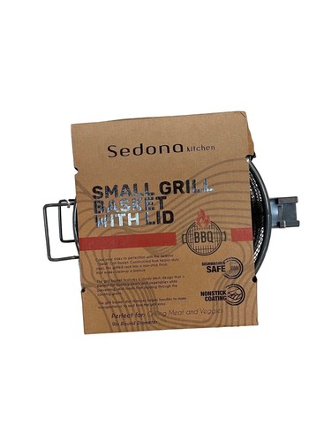 SEDONA Small Grill Basket With Lid New - Picture 2 of 2