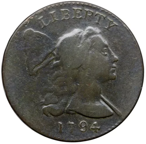 1794 S-17a R-5 NGC VF Details Liberty Cap Large Cent Coin 1c