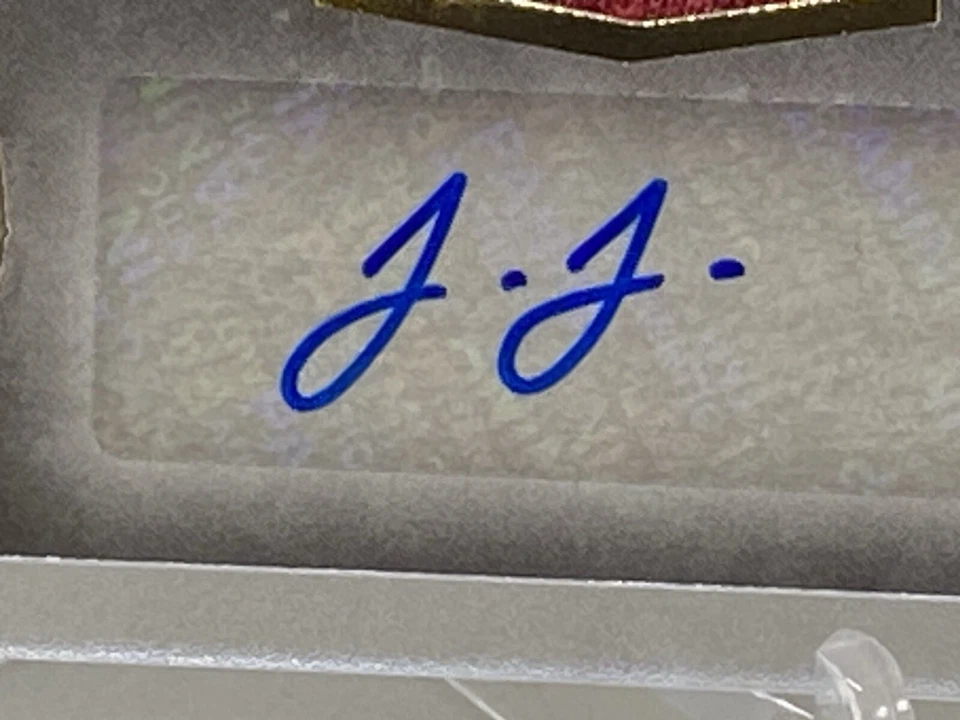 2017 JUJU SMITH SCHUSTER ROOKIE SCRIPTED SWATCHES RC AUTO RPA SP1/10 CHIEFS KC - Image 4 of 4