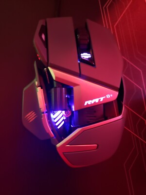 LOVE RAT（RED Ver.) Redragon Mammoth Wired Laser Mouse (M801) - PCPartPicker
