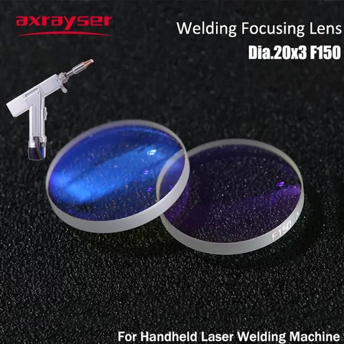 Laser Welding Focus Collimator Lens Dia20 F50 120 150mm for WSX HANWEI SUP QiLin - Picture 3 of 6