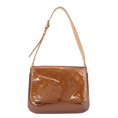 Louis Vuitton Thompson Street Bronze Monogram Vernis M91124 Auth Used