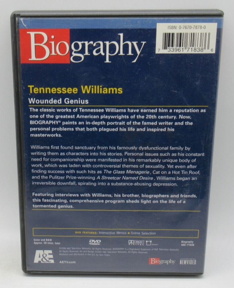 (未使用･未開封品)Biography: Tennessee Williams [DVD] Biography: Tennessee Williams [DVD] 【公式通販】
