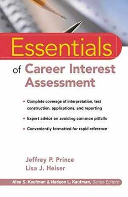 Essentials of Career Interest - Paperback, by Prince Jeffrey P.; - Acceptable