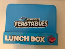New Mr Beast Feastables Worlds Coolest Lunch Box Blue Pink