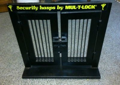 MUL T LOCK HASP VORHÄNGESCHLOSS C13 NUR FÜR CONTAINERTORE METALLTÜREN SICHERH...