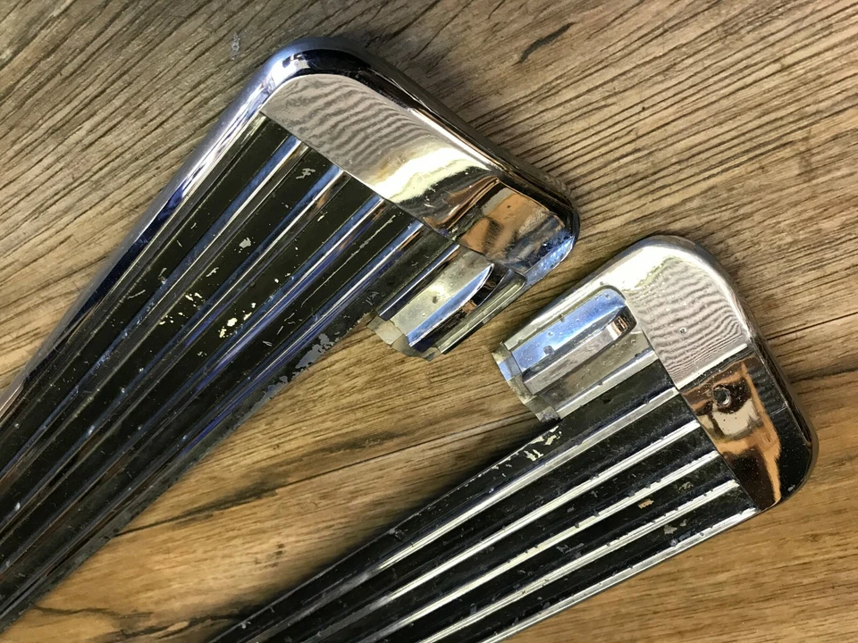 Pontiac Acadian Beaumont 1964 usado GM guardabarros delantero molduras molduras molduras OEM Foto 3 de 4