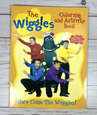 The Wiggles 2005 Coloring Activity Book Here Come The Wiggles Unused