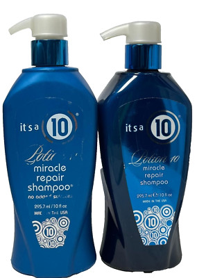 2 Its A 10 Potion 10 Miracle Repair Shampoo 10 oz ea (082)