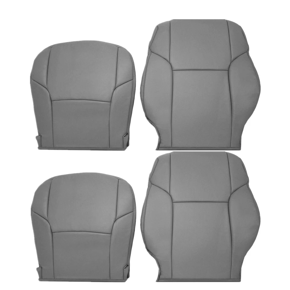 Cubierta de asiento de conductor y pasajero gris para Toyota 4Runner Limited 2003-2009 Foto 2 de 4