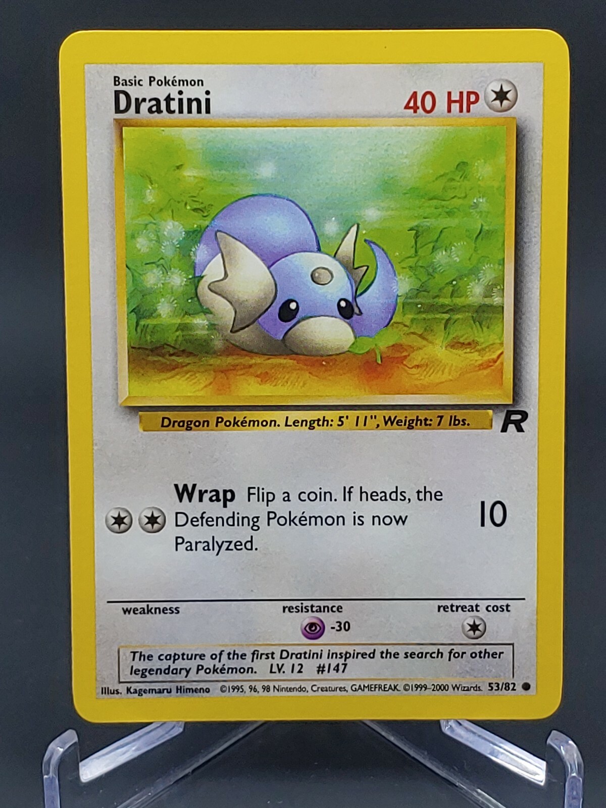 Pokemon Team Rocket Dratini 53/82 Non Holo NM