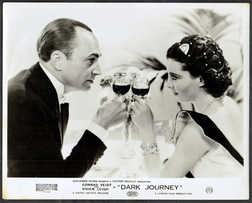 DARK JOURNEY 1937 Conrad Veidt, Vivien Leigh - Victor Saville 13 10x8 STILLS