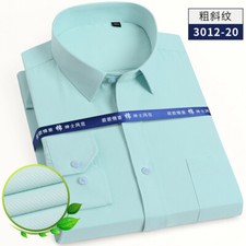 Mens Dress Shirts Long Sleeves Formal Business No Iron Button Down Casual Shirts