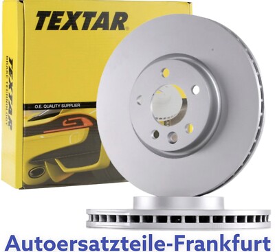 2x TEXTAR Bremsscheiben VORNE VW TRANSPORTER T5 / T6 MULTIVAN CALIFORNIA Camper