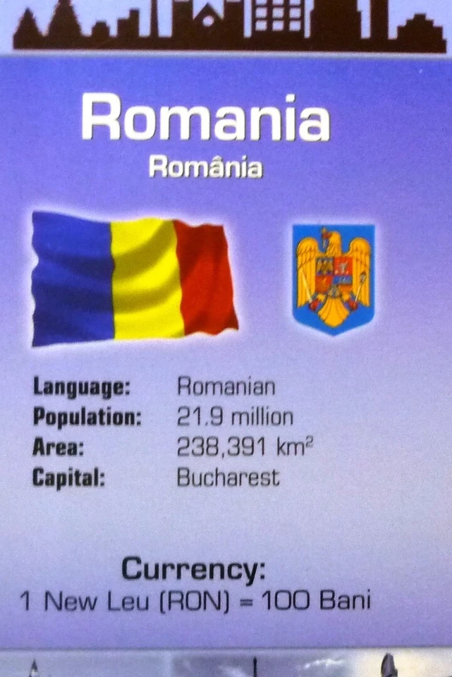 2008 2009 2010 ROMANIA - BU TYPE SET (4) - 1, 5, 10, 50 BANI - LITTLETON CARD - Image 3 of 4