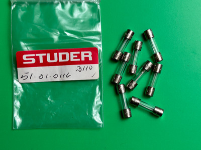 Studer A80 A961 A962 A963   Fuse