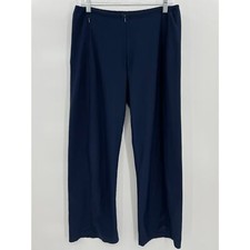NIKE Vintage Silver Tag Blue Wide Leg Activewear Pants Size M