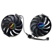 1/2PCS Graphics Card Cooling Fan Replace For ASUS RTX4060 4060ti 4070 DUAL OC