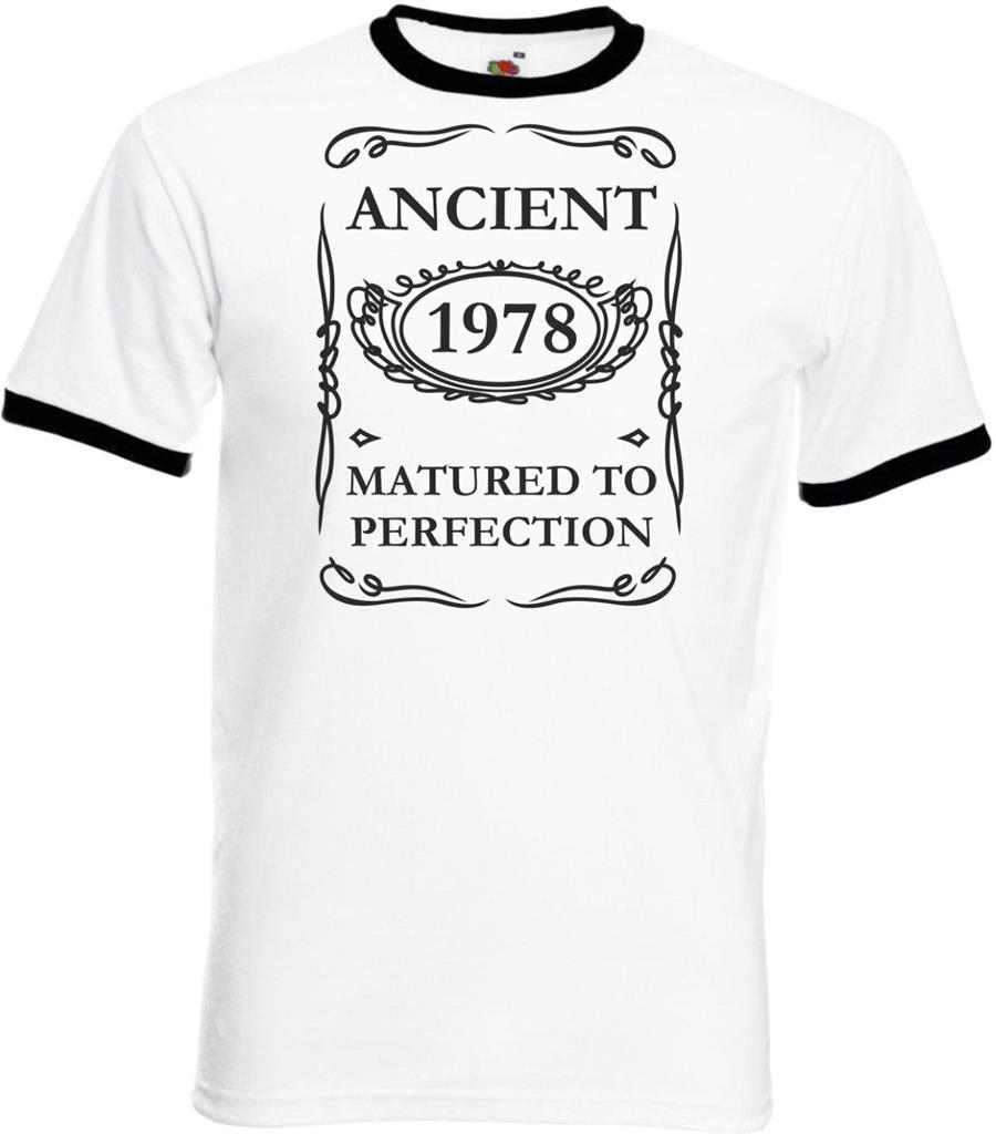 ALTRA T shirt uomo personalizzata divertente suoneria compleanno antica matura da regalo