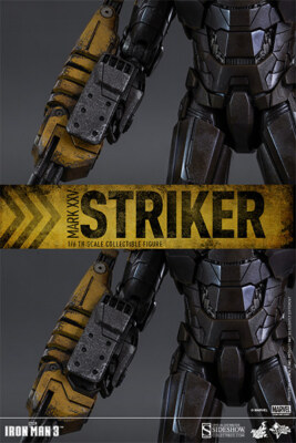 ち*ー様 アイアンマン3 ストライカー フィギュア Hot Toys - 1/6 Scale Iron Man 3 - Mark 25 XXV Striker (In