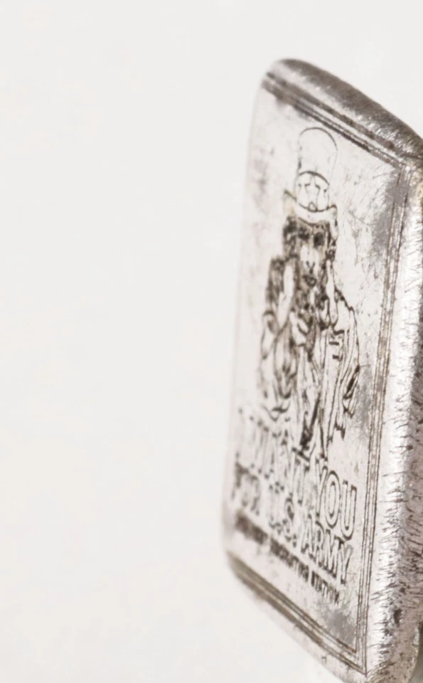 Anillo EE. UU. Tío Sam Te quiero para Ejército de EE. UU. Fuerza Militar de EE. UU. Hombre Joyería Sello Foto 3 de 4