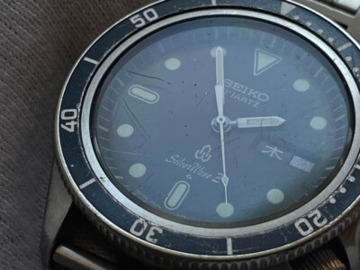 SEIKO SILVER WAVE Z 7564-6060 MENS DIVER