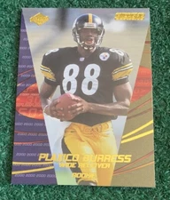 PLAXICO BURRESS - 2000 COLLECTOR'S EDGE SUPREME ROOKIE UPDATE ROOKIE CARD # U163