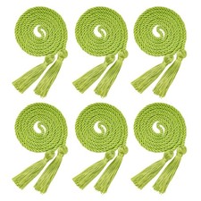 6 PCS Graduation Honor Cord Braided Tassel Rope College Academic Ceremony