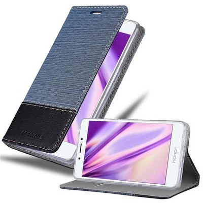 Hülle für Honor 6A Schutzhülle Cover Case Tasche Etui Jeans Stoff