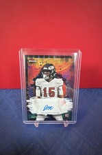 2024 Topps Finest - Rookie  Jalen McMillan #RFA-JM Oil Spill Refractor 4/10