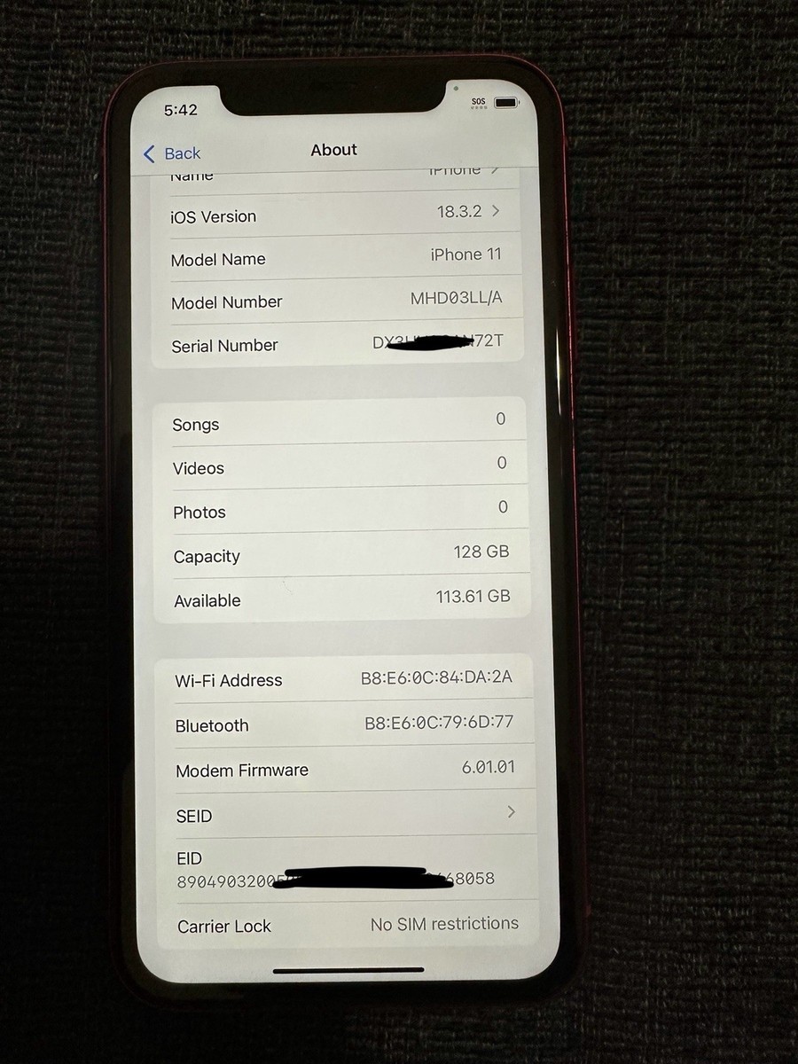 DTM・DAW iPhone11 128GB Buy Apple iPhone 11 - 128 GB - (PRODUCT)RED (Unlocked