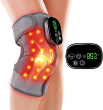 Knee Massager with Heat Red Light Therapy for Pain Relief