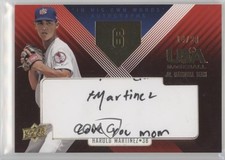 2008 USA Baseball National Teams In His Own Words 14/20 Harold Martinez Auto 0b2