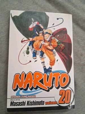 Naruto Vol 20 Manga 1st Edition First Printing Shonen Jump Masashi Kishimoto VIZ