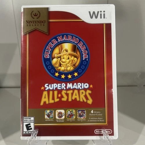 Super Mario All-Stars Nintendo Wii Video Game Nintendo Selects 25th Anniversary
