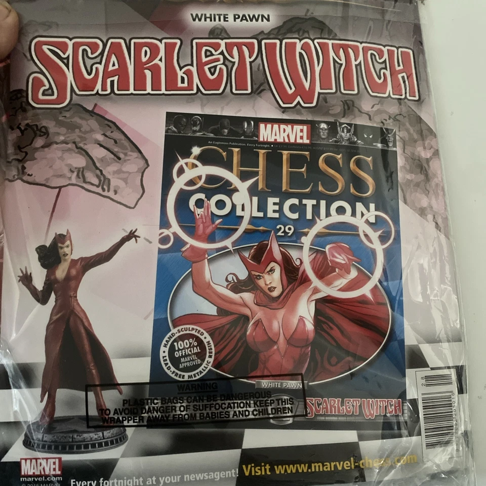 BULLSEYE Black Pawn Eaglemoss Marvel Chess Piece Figurine &  Magazine Sealed — 第 4/4 张图片