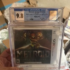 Metroid Samus Returns Nintendo 3DS CGC 9.8 A  Sealed