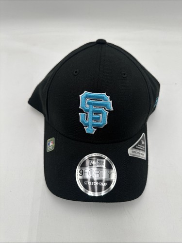 San Francisco Giants MLB New Era Vatertag Stretch Druckknopf Mütze Brandneu - Bild 2 von 6