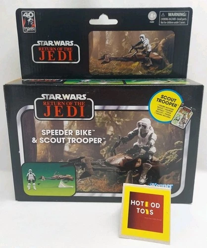 Star Wars Speeder Bike & Scout Trooper The Vintage Collection Return Of The Jedi
