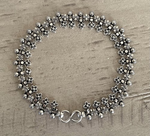 Sterling Silver Bali Anklet