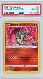 かがやくリザードン　radiant charizard ポケモンGO PSA10 PSA 10 Radiant Charizard #011 S10B Pokemon Go Japanese Pokemon