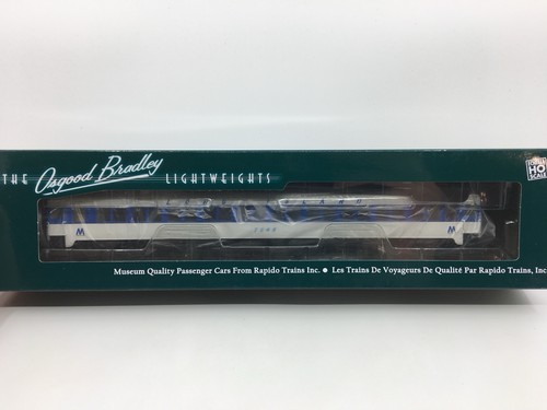 HO Rapido 109070-3 Long Island MTA Scheme Osgood Bradley 10 Window Coach LIRR | Condition: New