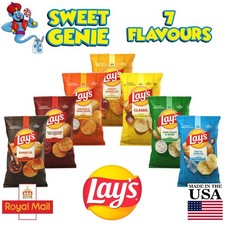 Lay's Crisps - Various Size Bags - 7 Flavours - USA Import
