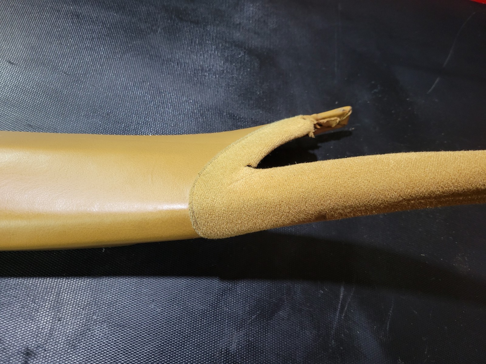 Driver Left Front A-Pillar A Pillar Leather Tan ginger Chrysler TC Maserati Oem