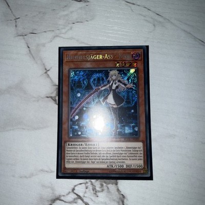 Yugioh Himmelsjäger-Ass - Raye BLHR-DE089 Secret Rare